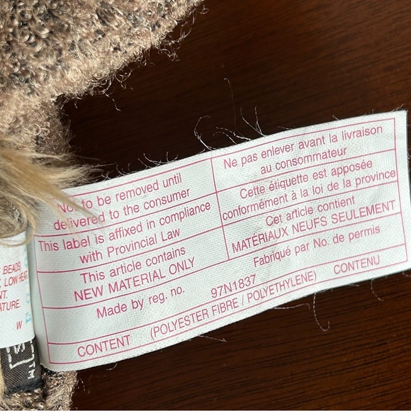 Anne Geddes Sleeping Baby Hedgehog Stuffie Plush Doll with Tags - Picture 12 of 13